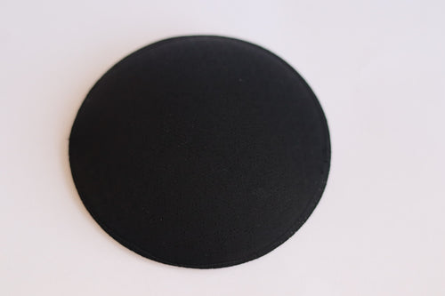 Black Iron-on Bra Pad